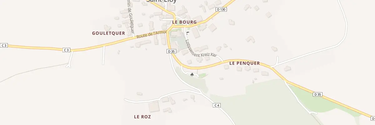 Plan du 3 Lot Kreiz Ker à Saint-Eloy