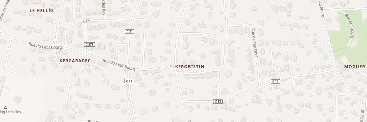 Plan du 36 Rue de la Plage à Combrit