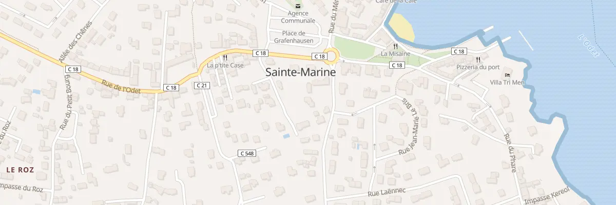 Plan du 3B Rue de la Plage à Combrit