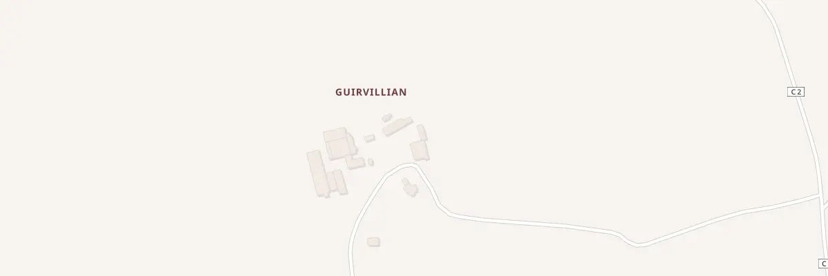 Plan du 2 Guirvillian au Tréhou