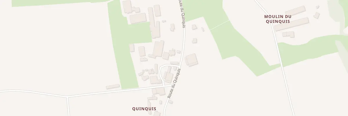 Plan du 186 Rte du Quinquis à Bodilis