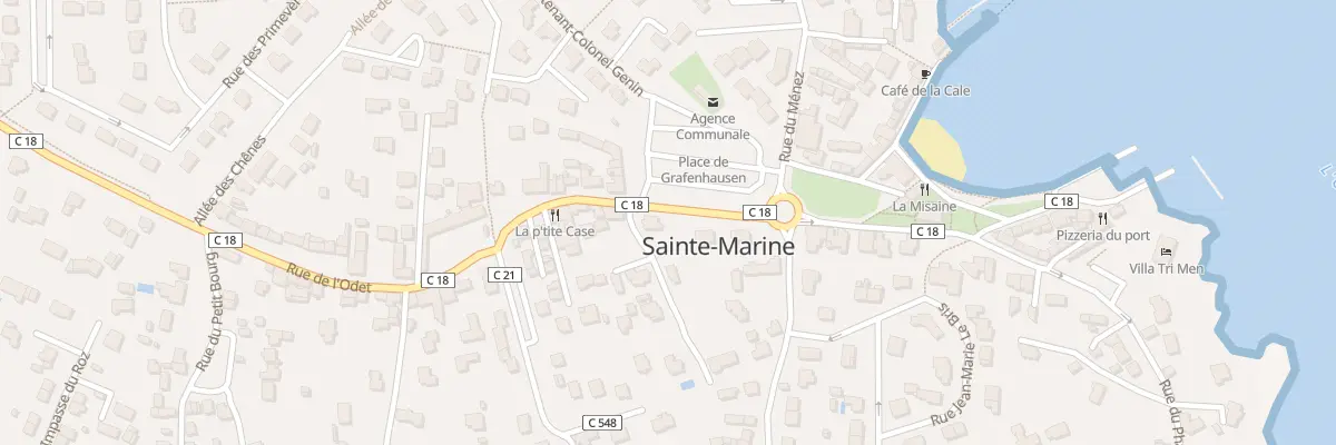Plan du 97 Rue de l’Odet à Combrit
