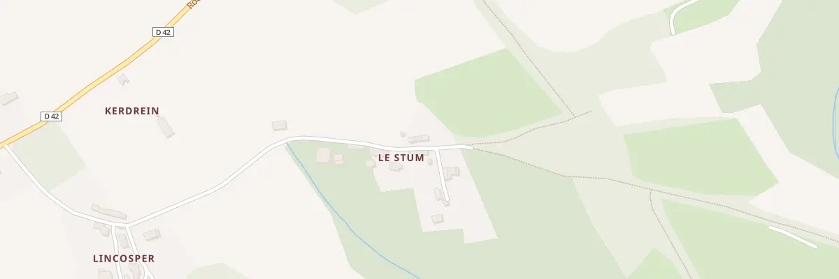 Plan du 587 Le Stum au Faou