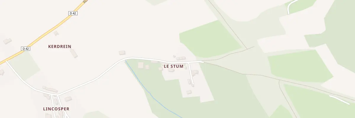 Plan du 538 Le Stum au Faou