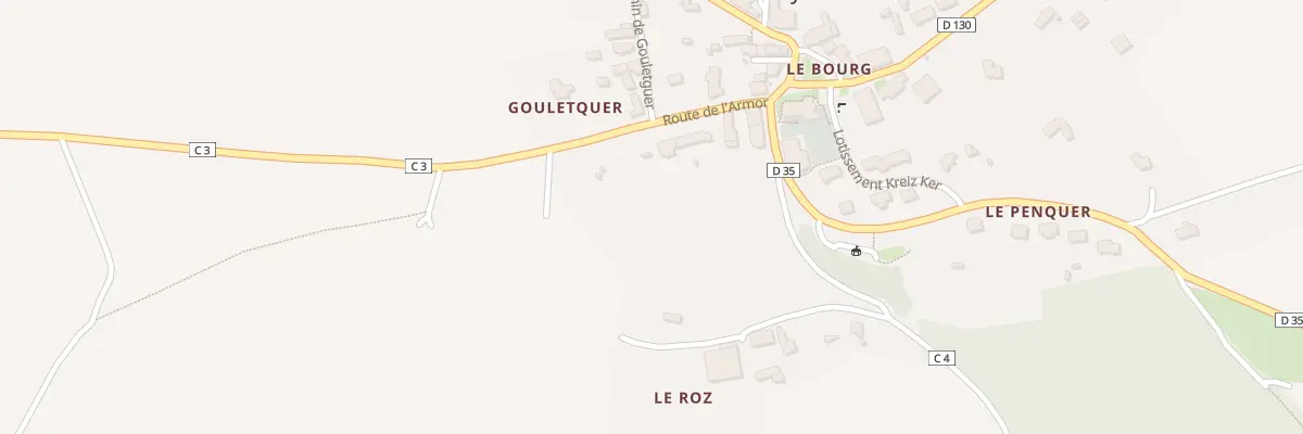 Plan du 2 Rte de l’Armor à Saint-Eloy