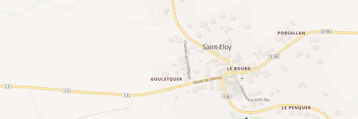 Plan du 8 Che Gouletquer à Saint-Eloy