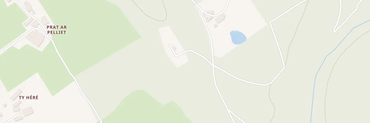 Plan du 535 Che Ty Coat Planquen à Dinéault