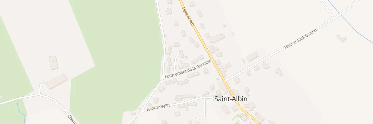 Plan du 9 Lot de la Garenne à Plogonnec