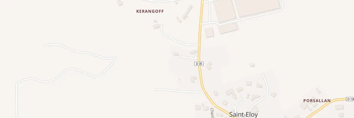Plan du 4 Fresbuzec à Saint-Eloy