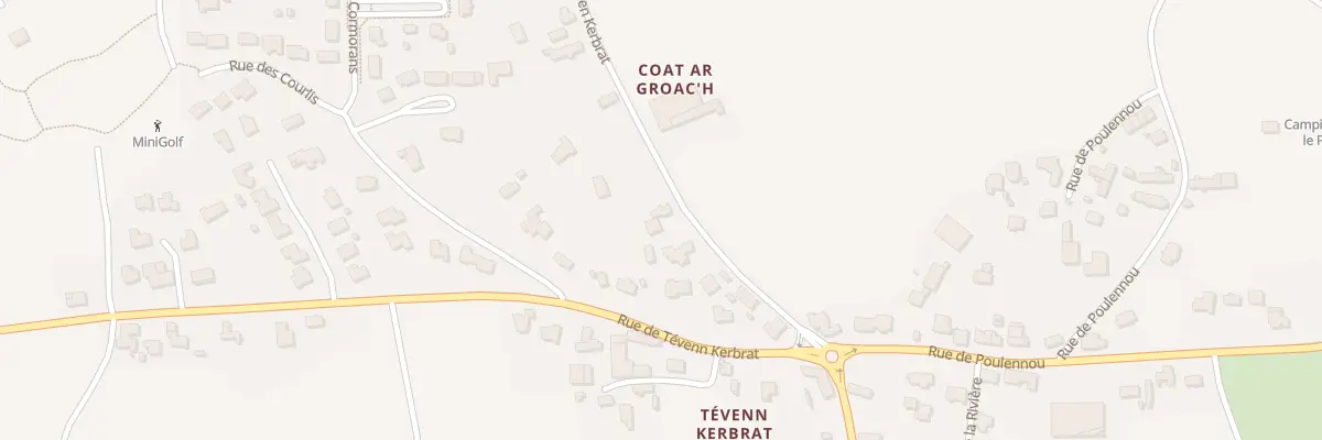 Plan du 308 Theven Kerbrat à Cléder