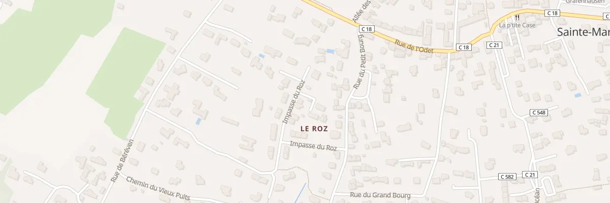 Plan du 13 Imp du Roz à Combrit