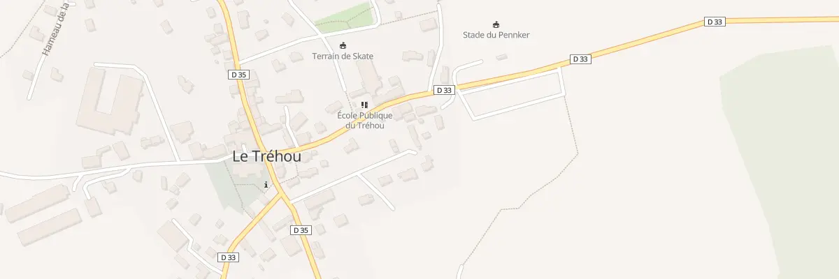 Plan du 5A Rte de Sizun au Tréhou