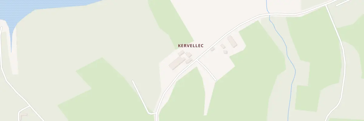 Plan du 171 Rte de Kervellec à Dinéault