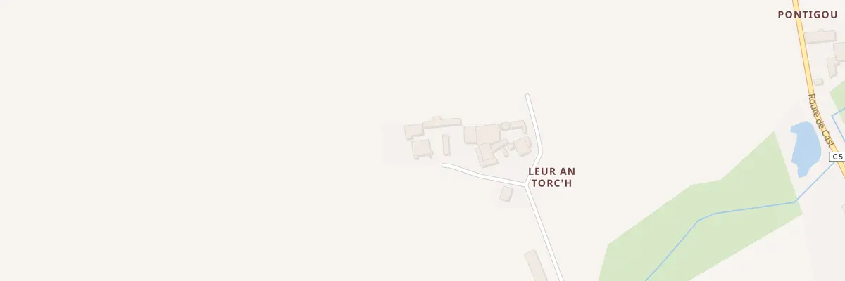 Plan du 391 Leur An Torch à Quéménéven