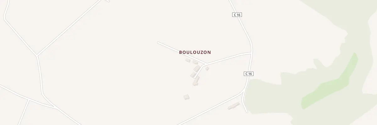 Plan du 116 Boulouzon à Ploudiry