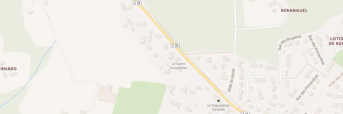 Plan du 13B Rue de l’Odet à Combrit