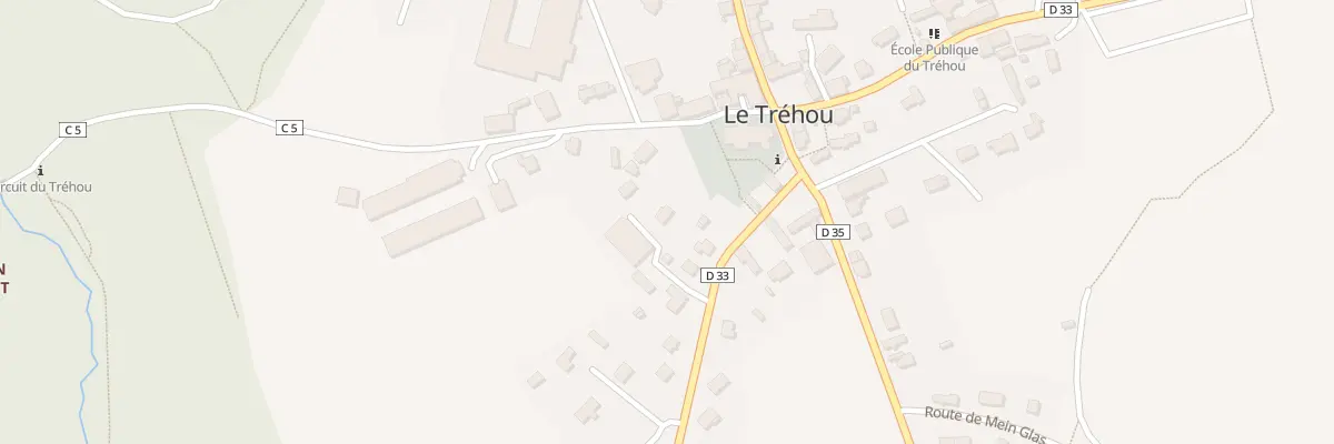 Plan du 2 Rue de la Forge au Tréhou