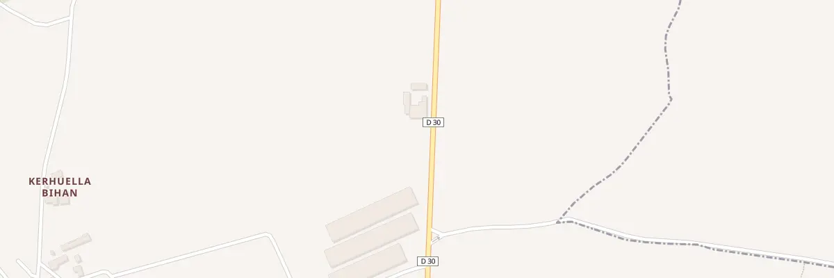 Plan du 2 Rte de Croas Salaun à Saint-Vougay