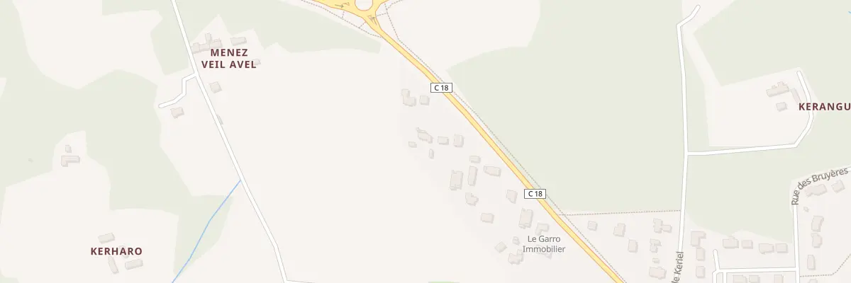 Plan du 3 Rue de l’Odet à Combrit
