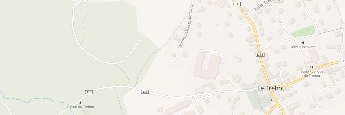 Plan du 8 Ham de la Croix Neuve au Tréhou