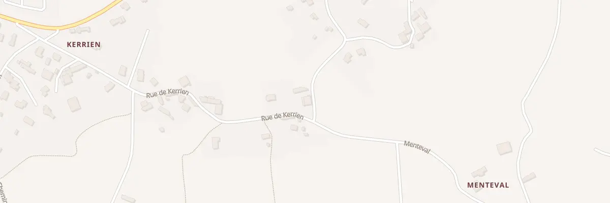 Plan du 5628 Kerrien à Cléder