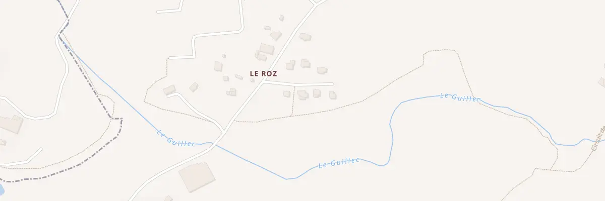 Plan du 3 Ham du Roz à Plougar