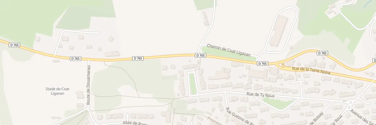 Plan du 79 Rue de Ty Roux à Quimper