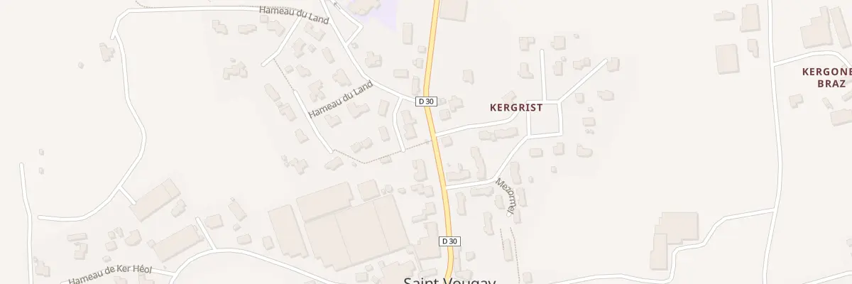 Plan du 10 Rte de Plouescat à Saint-Vougay