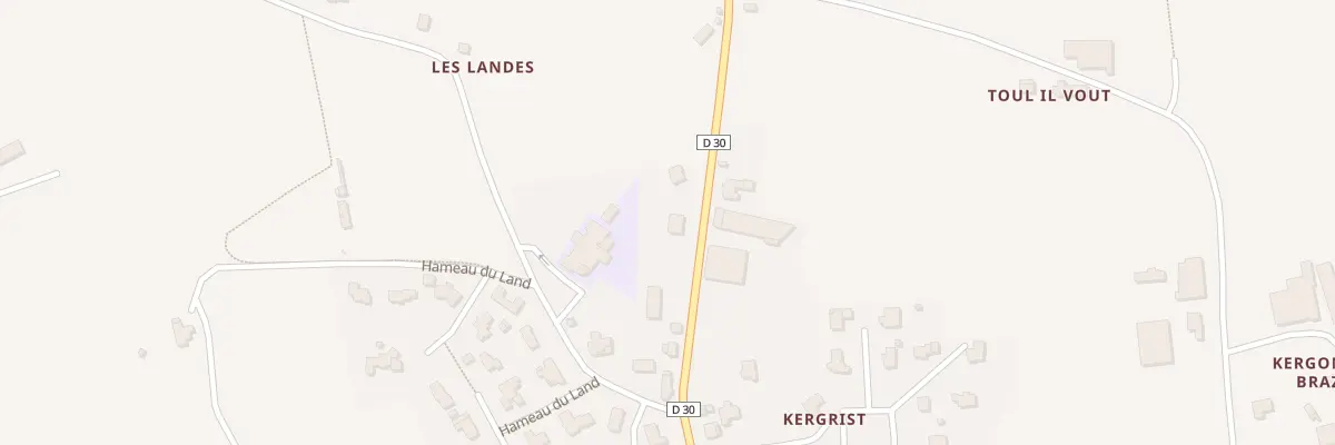 Plan du 18 Rte de Plouescat à Saint-Vougay