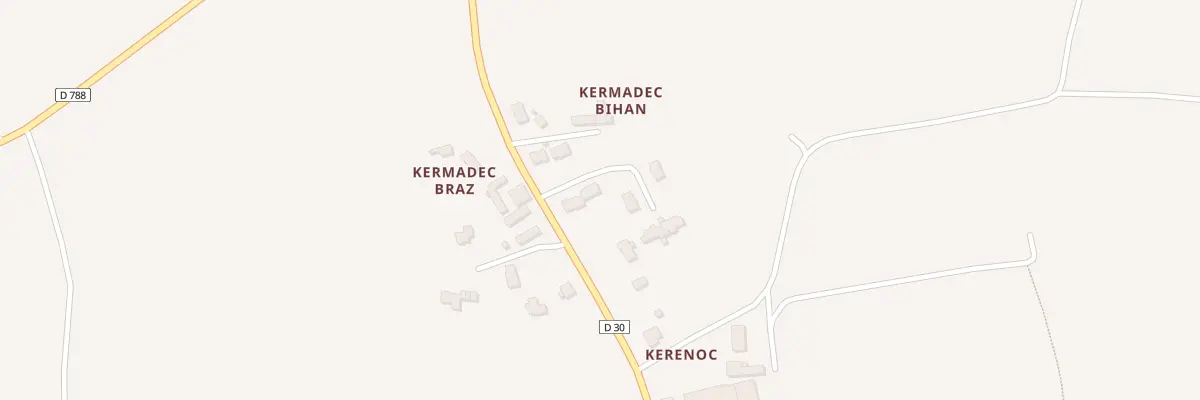 Plan du 1983F Kermadec Bian à Saint-Vougay