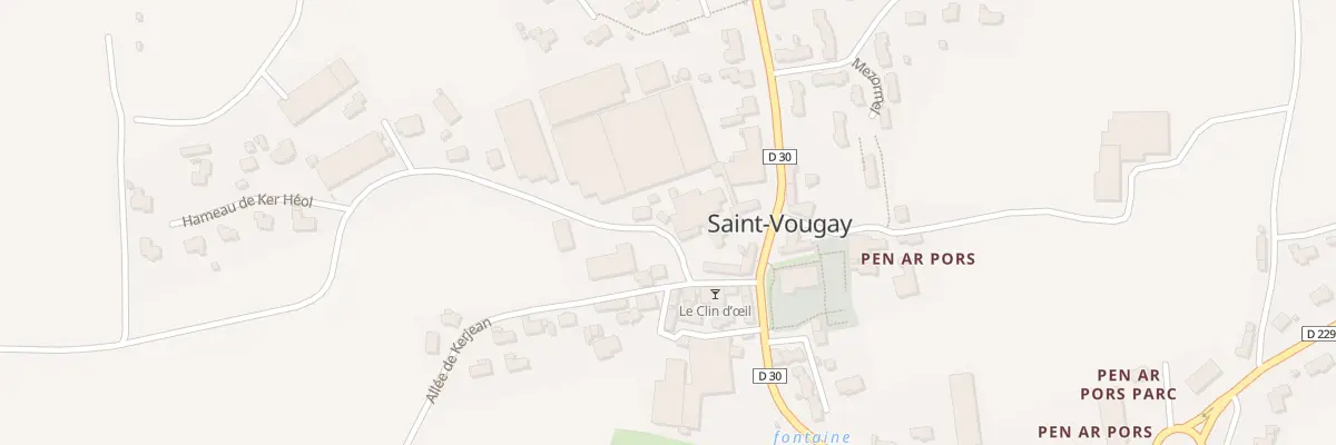 Plan du 1 Ker Eol à Saint-Vougay