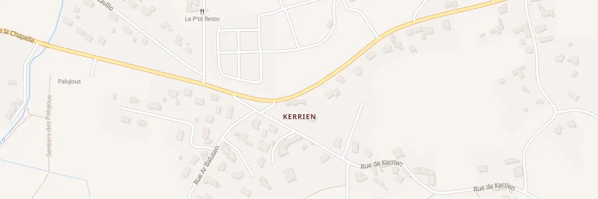 Plan du 5687 Kerrien à Cléder