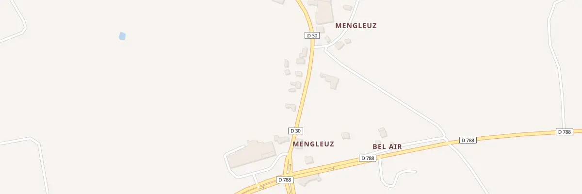 Plan du 34 Mengleuz à Saint-Vougay