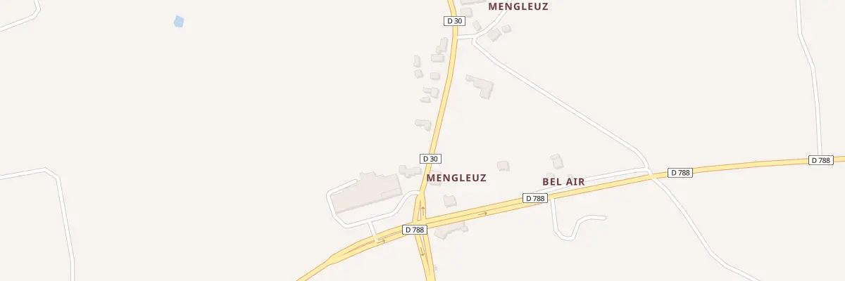 Plan du 35 Mengleuz à Saint-Vougay