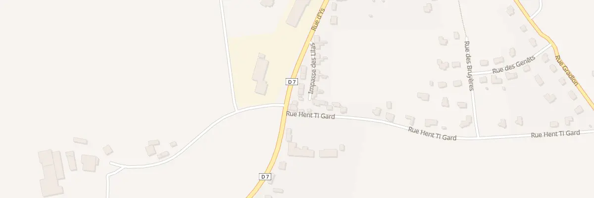 Plan du 25 Rue d’Ys à Cast