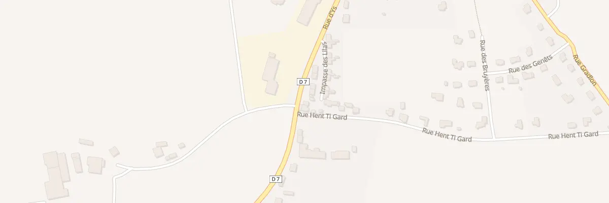 Plan du 27 Rue d’Ys à Cast