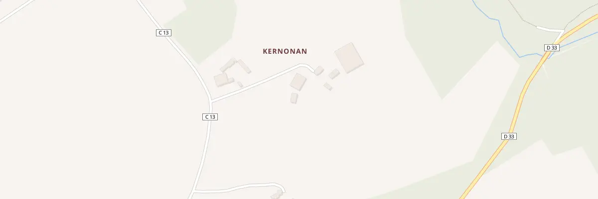Plan du 5 Kernonen au Tréhou