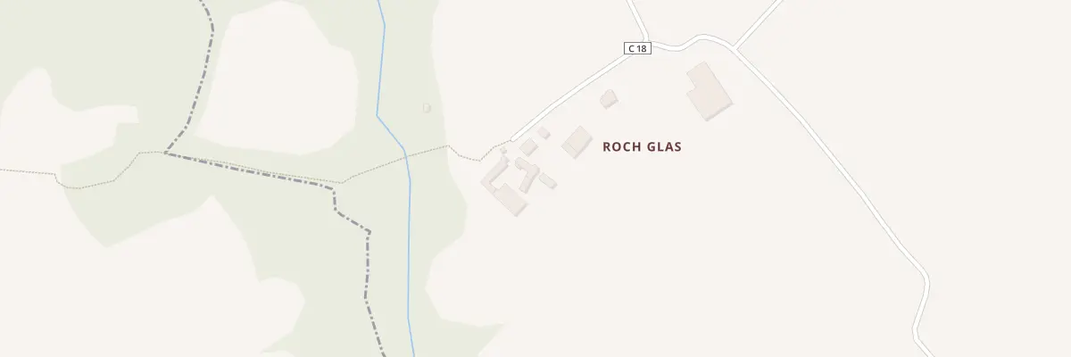 Plan du 4 Roc’h Glaz à Ploudiry