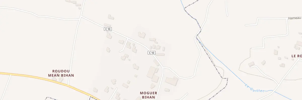 Plan du 9 Rue du Moguer à Saint-Vougay