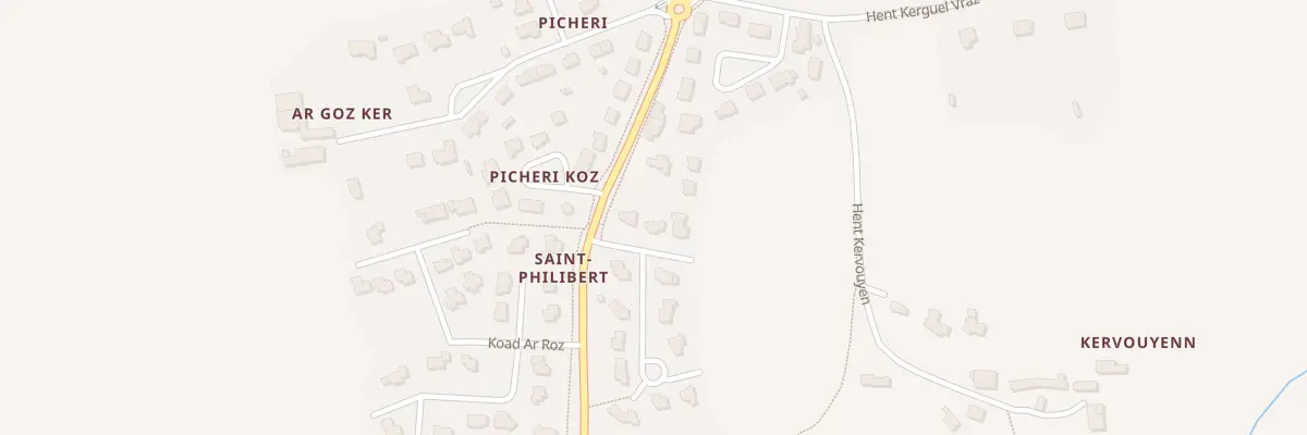 Plan du 2 Lot de Kerneven à Plomelin