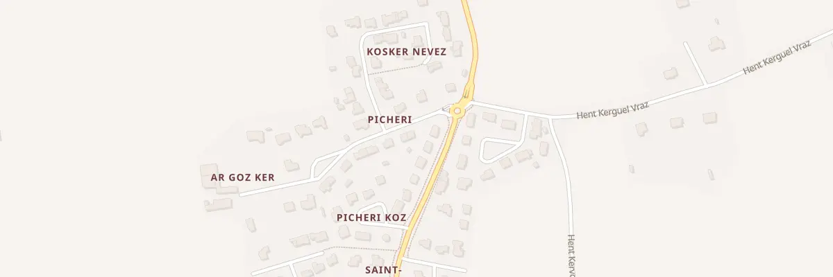 Plan du 1 Alez Ar Gosker à Plomelin