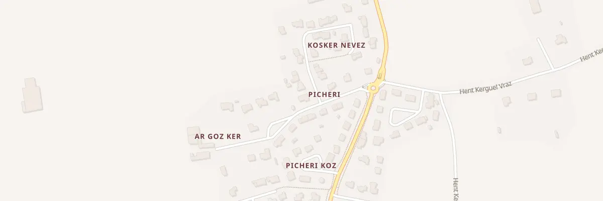 Plan du 8 Alez Ar Gosker à Plomelin