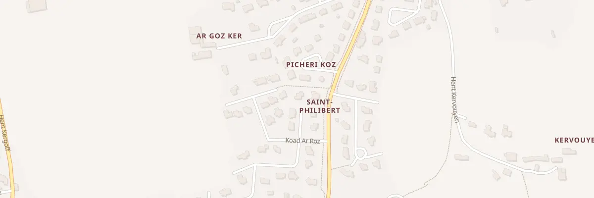 Plan du 2 Koad Ar Roz à Plomelin