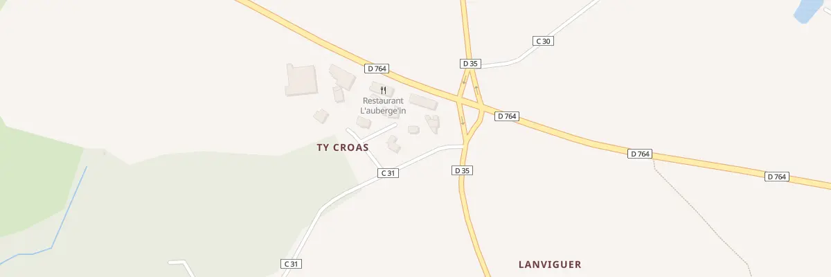 Plan du 5141 Ty Croas à La Martyre