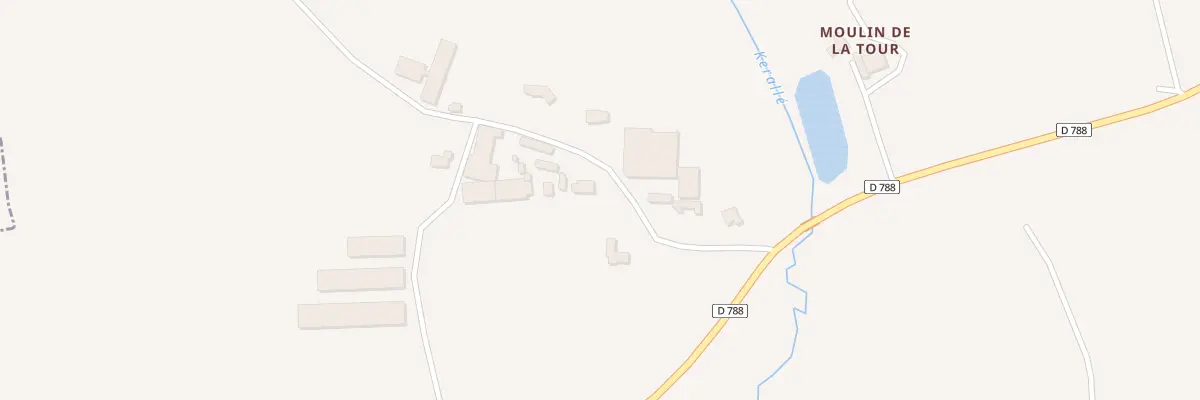 Plan du 66A Kernevez à Saint-Vougay