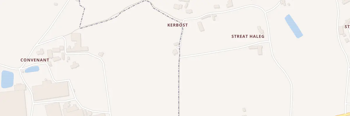 Plan du 76 Kerbost à Plouescat