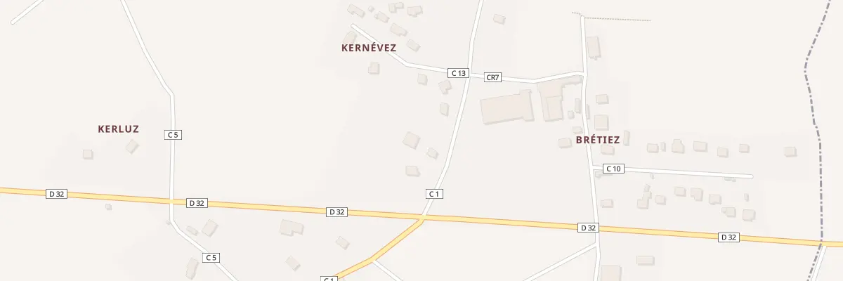 Plan du 38 Bretiez à Saint-Servais