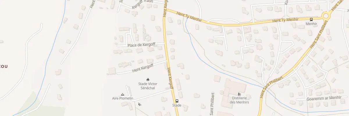 Plan du 28 Hent Kergoff à Plomelin