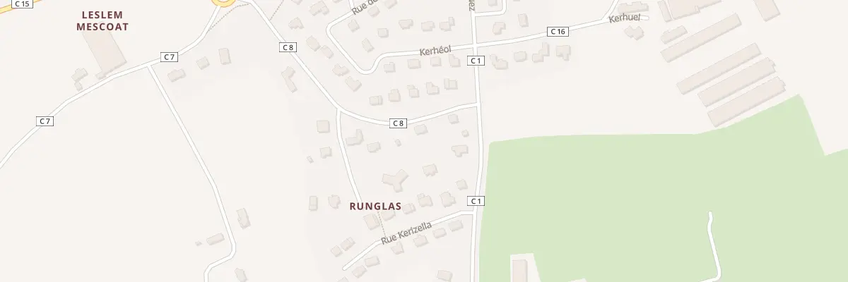 Plan du 2 Runglas à Saint-Servais