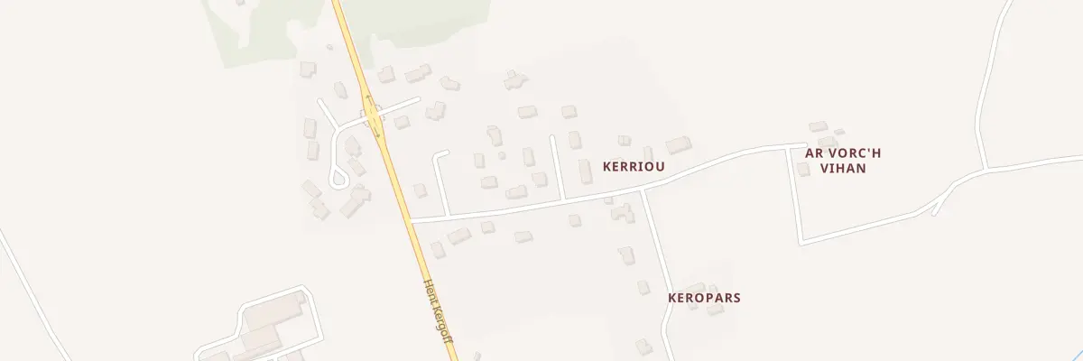 Plan du 7 Vc Hent Kerriou à Plomelin